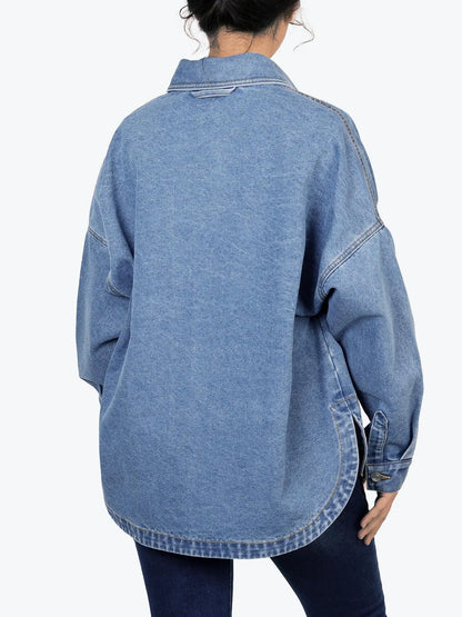 Oversized Vintage Denim Jacket