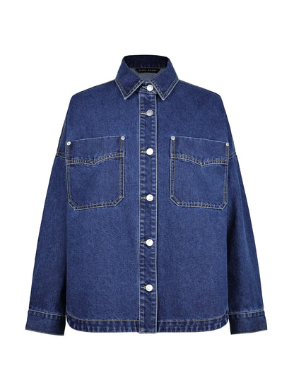 Oversized Vintage Denim Jacket